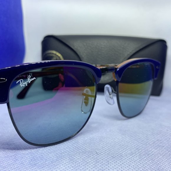 Ray Ban Sunglasses RB 1278T6 51 Blue,Tortoise | Blue/Pink Gradient Mirror